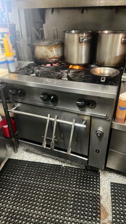 Commercial Range Stove Oven Salamander Broiler