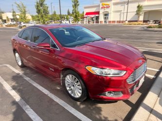 2016 Ford Fusion plug-in hybrid