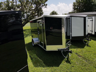 2027/2026 Quality Cargo 6x12 SA Enclosed Trailer – New Chrome Trim – 3,500 GVWR