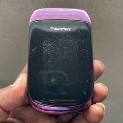 Black Berry Flip Phone