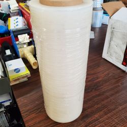 Amtopp stretch film, 13" x 1600 ft, 4 rolls 80 guage