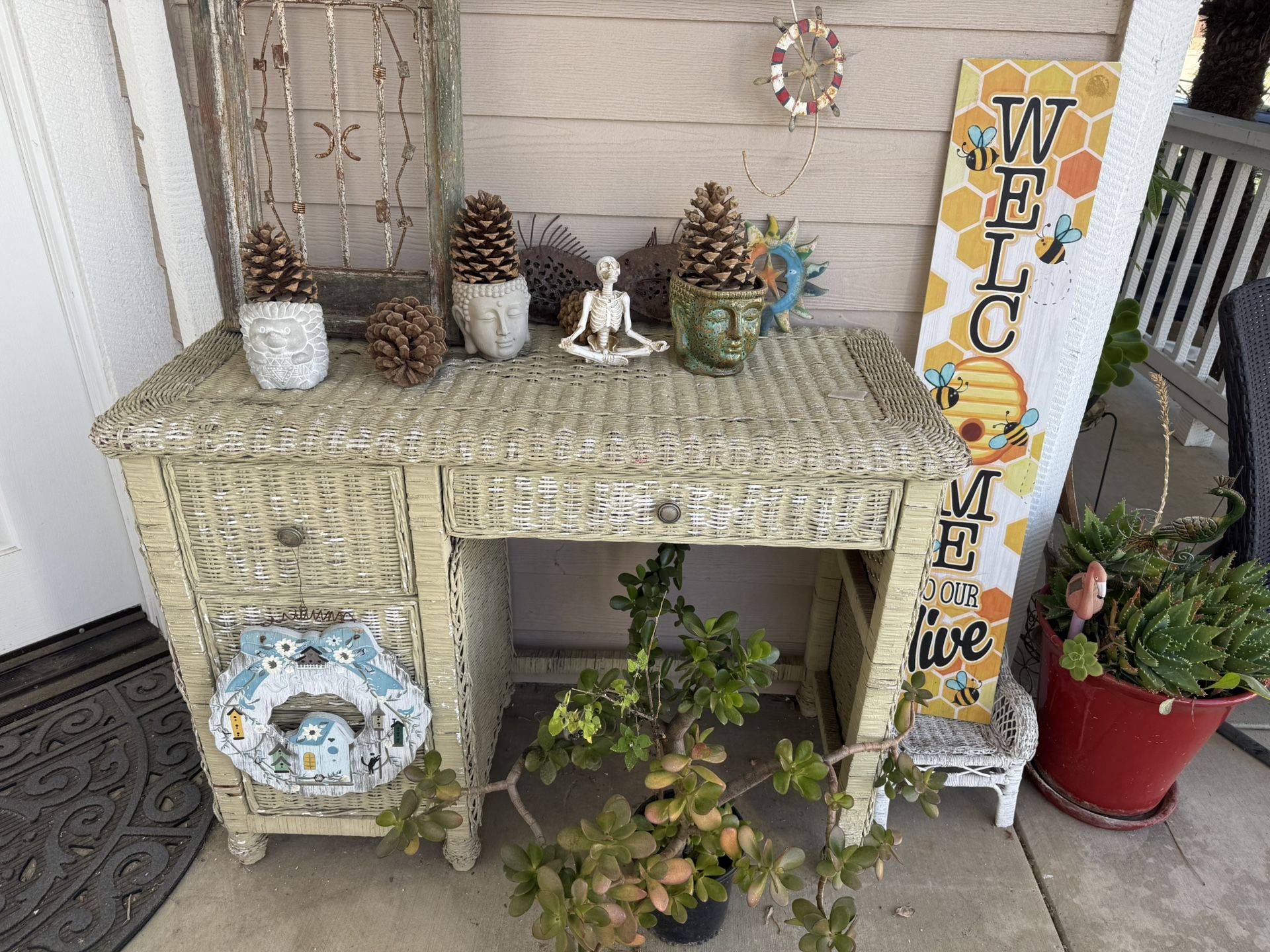 Table For Halloween Decoration/ Porch Front/ Desk