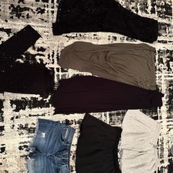 Womens Skirts Shorts And Leggings Lot Size Large 