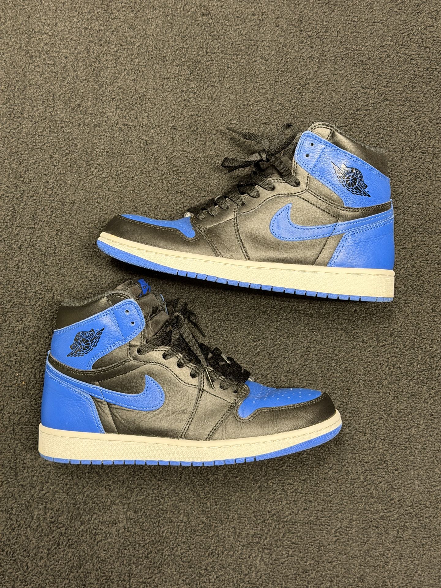 Nike Air Jordan 1 Royal Blue High Tops size 8.5