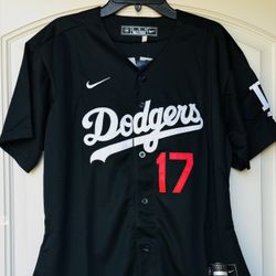 YOUTH:  MED + XL - DODGERS #17 SHOHEI OHTANI  JERSEY