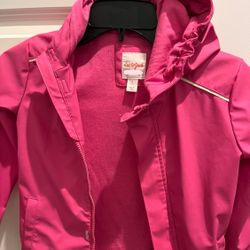 Kids Size 6 Warm Rain Jacket