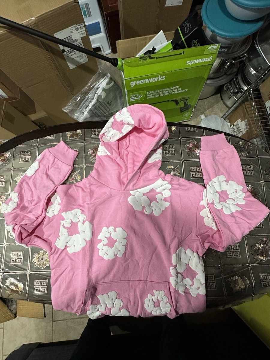 Pink Denim Tears Hoodie