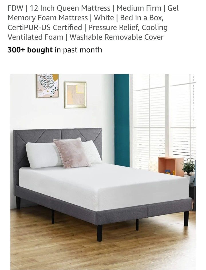 12 Inch Foam Mattress