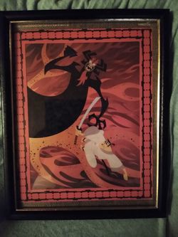 Samurai Jack animation cel