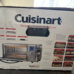 CUISINART CSO-300N1C Combo Steam Plus Convection Oven, Silver. New In The Box . Original Is $343 