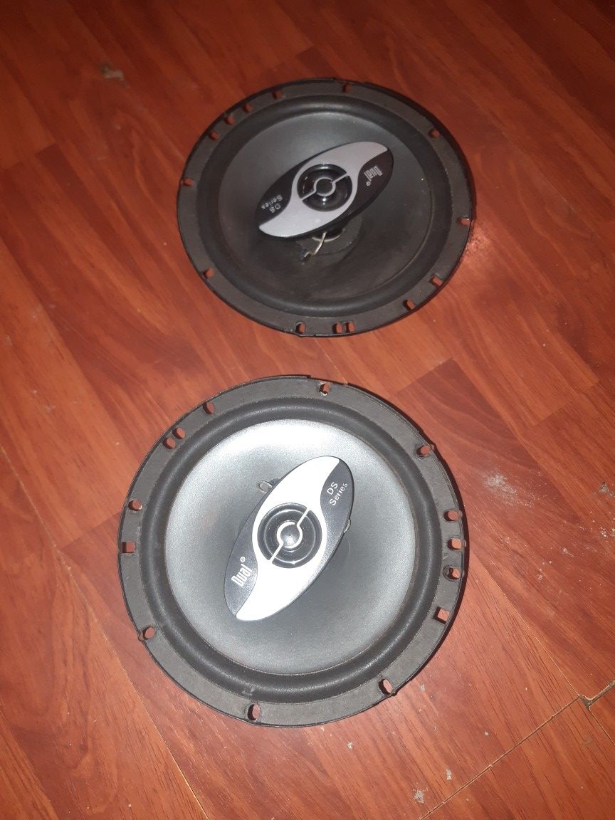 Dual car stereo speakers 6.5 inch