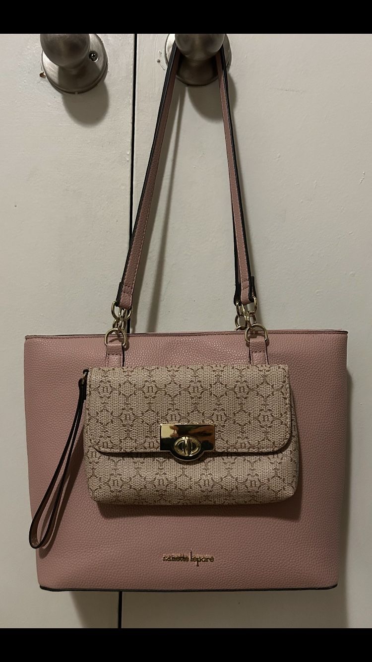 Nanette Lepore Shoulder Purse With Vegan Leather Handbag