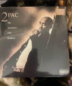 2PAC Me Against The World 2-LP VINYL Original cover art