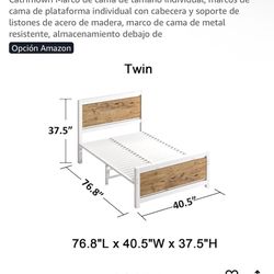 Cama Twin 