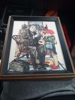 Norman Rockwell Painting