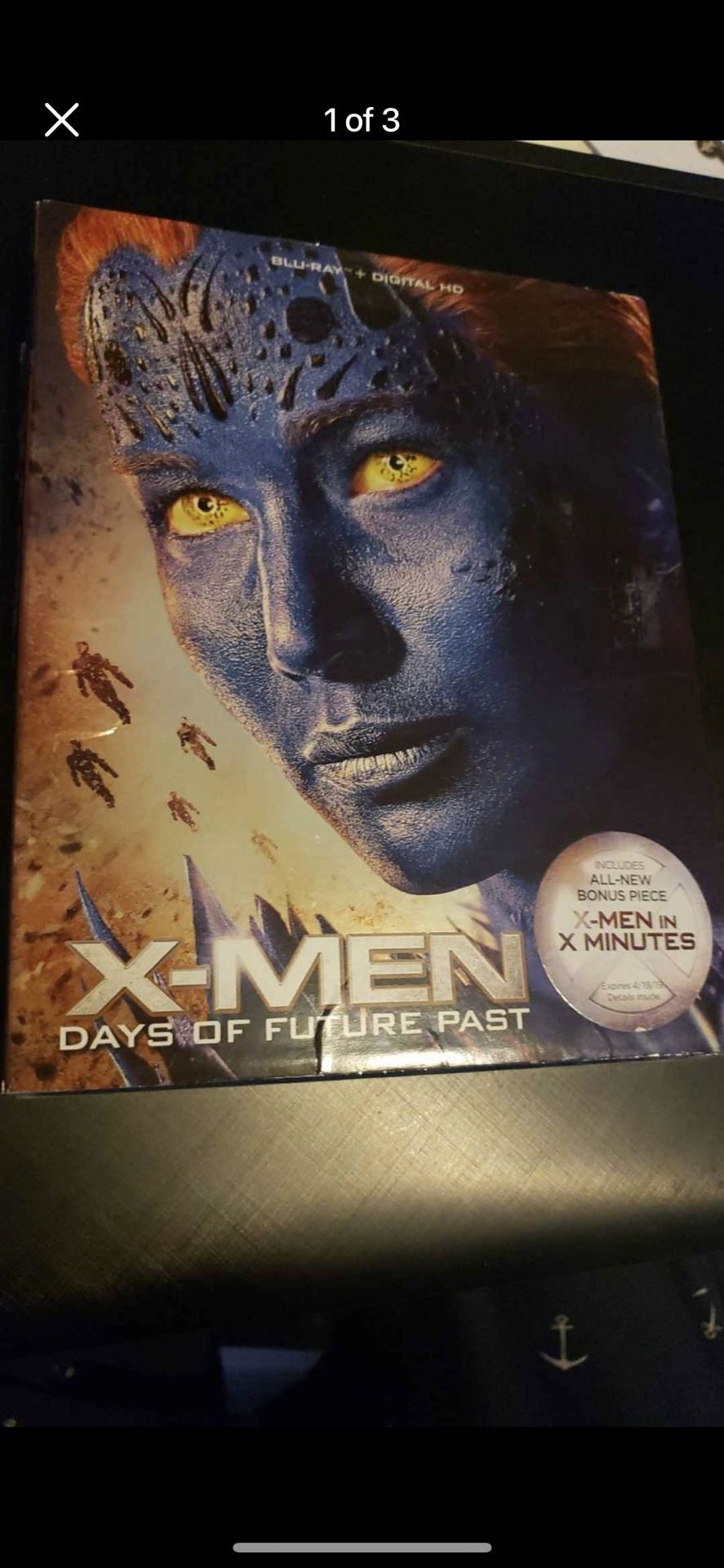 Xmen Days of future past Blueray brand new sealed