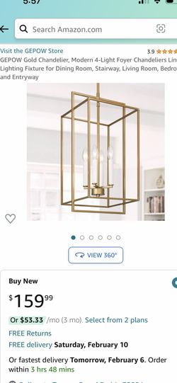 Gold Light Fixtures