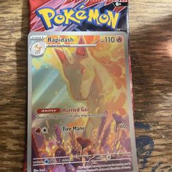 Rapidash Holo rare Card 
