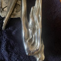 1941 Cadillac FLYING GODDESS lady Hood Ornament - Original