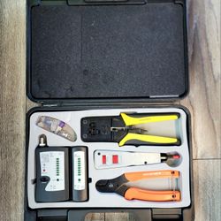 Monoprice Professional Networking Tool Kit
Product # 7055 (BRAND NEW) 
MISSING WIRE STRIPPER