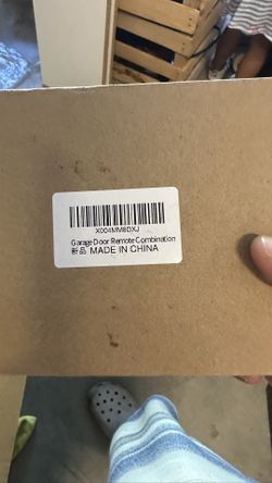 Garage Door Remote Combination