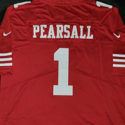 49ERS Ricky Pearsall jerseys (M, L, 3XL) 