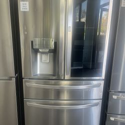 Limited Time! $1699  Counter Depth Fridge With Full- Convert Drawer Was$4699