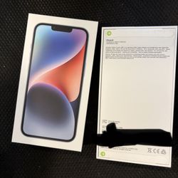 NEW sealed iphone 14 128GB for metro by tmobile color blue