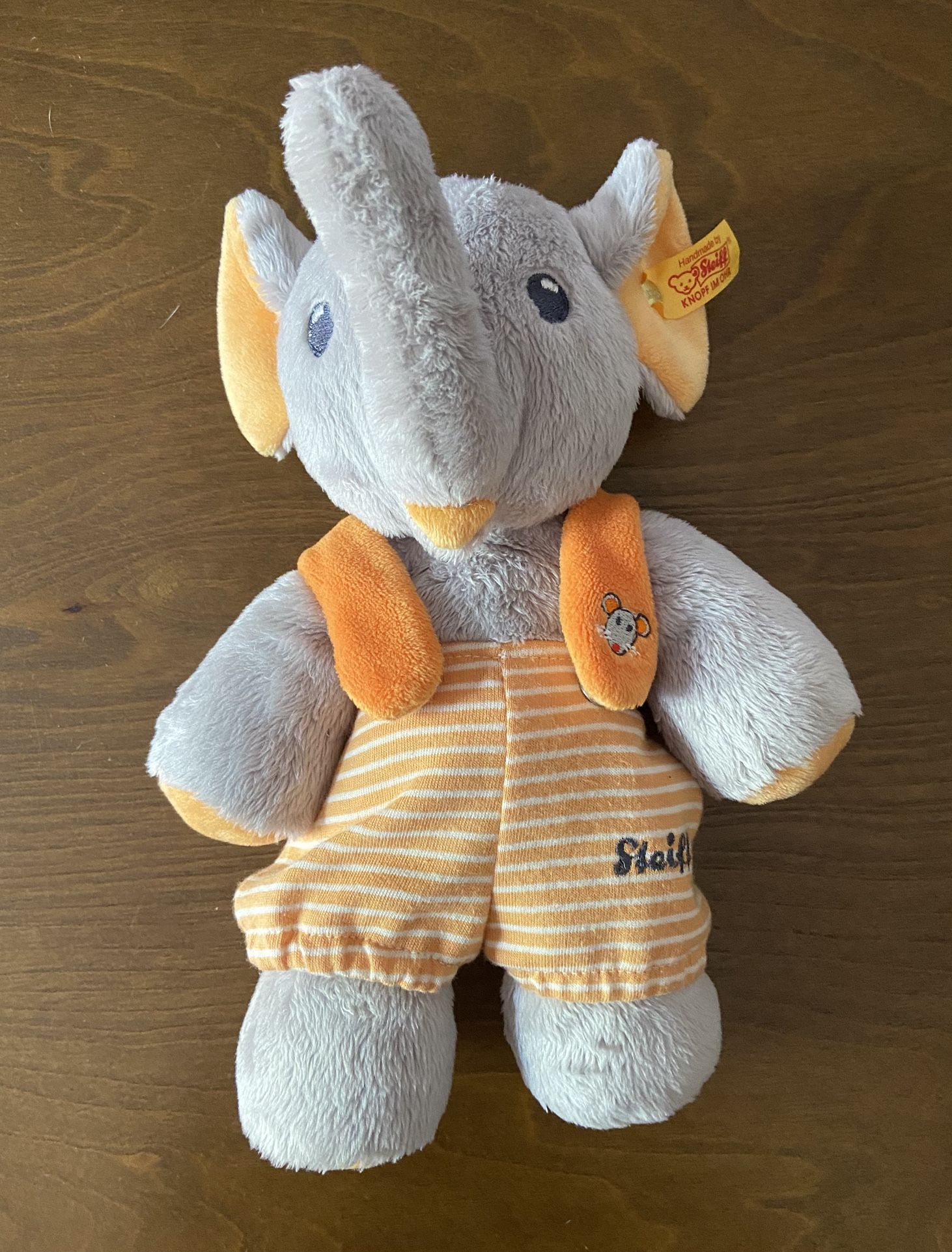 Baby Steiff Elephant Stuffed Animal