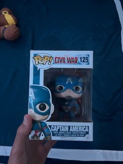 Funko Pop Cival War Captain America 125