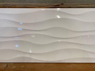 Ceramic Tile 12 x 24 Wavy Tile (Glossy)
