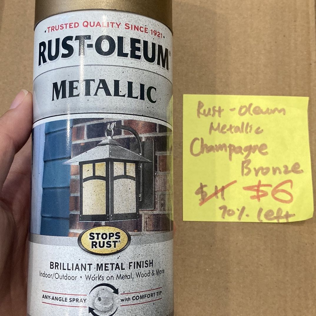 Rustoleum metallic deals champagne bronze