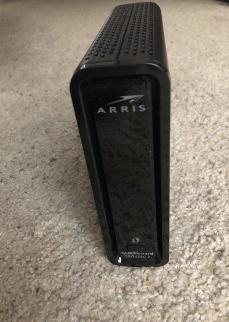 Arris surfboard Modem and WiFi router SBG6580