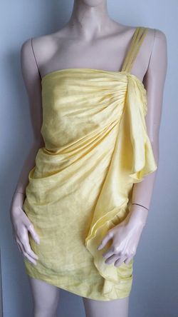 Bebe dress Yellow XS