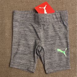 Puma Spandex Biker Shorts Size 2T. (2 Left) 