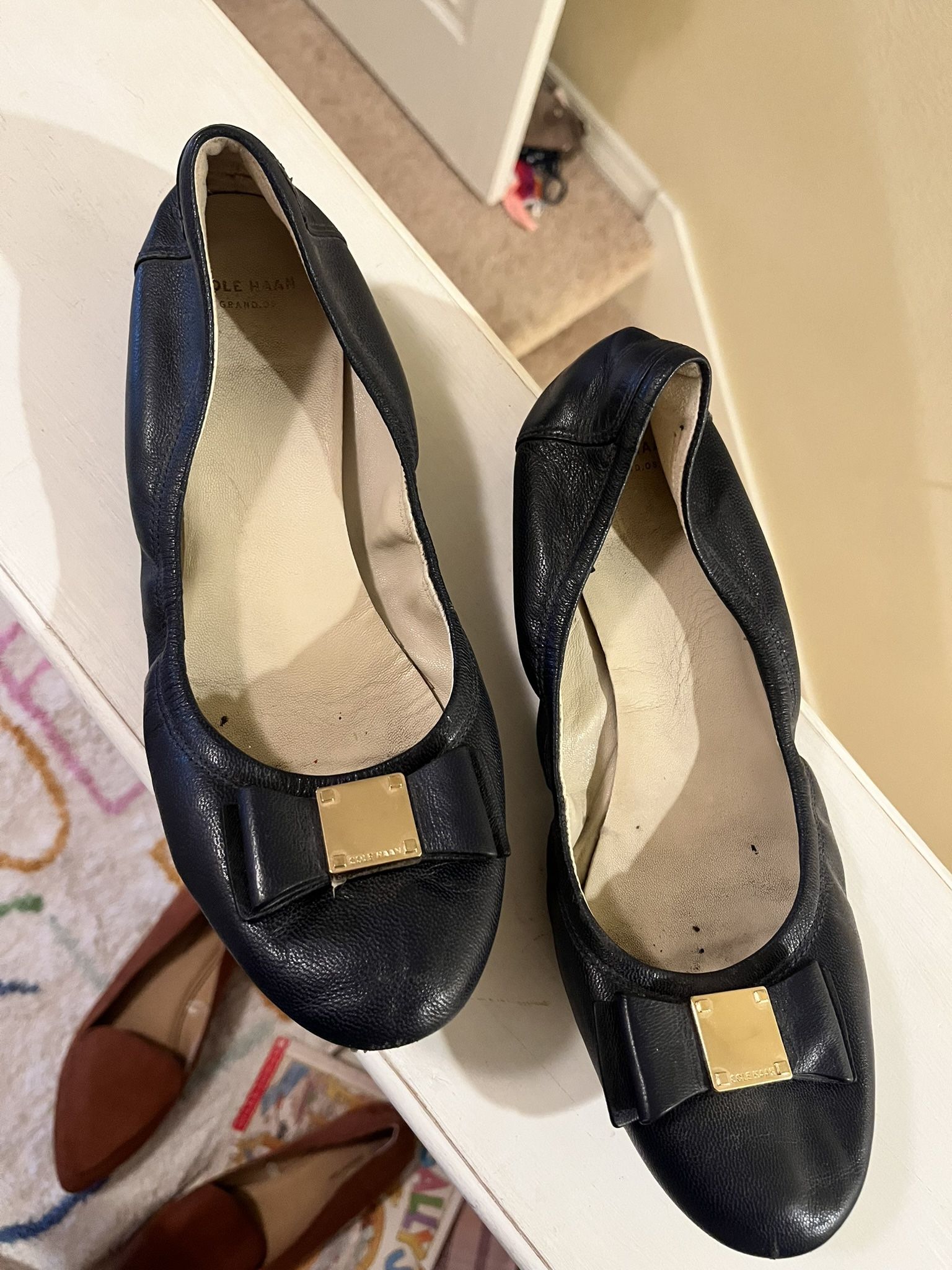 Cole Haan Leather Ballet Flats