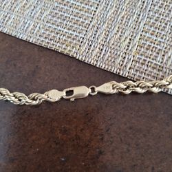 10k Gold Rope Chain 