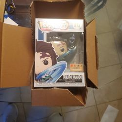 Tanjiro Kamado Demon Slayer Funko Pop Boxlunch Exclusive 