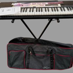 Casio CTK-520L 61 Key Electronic Learning Keyboard IOB Complete Lighted Keys