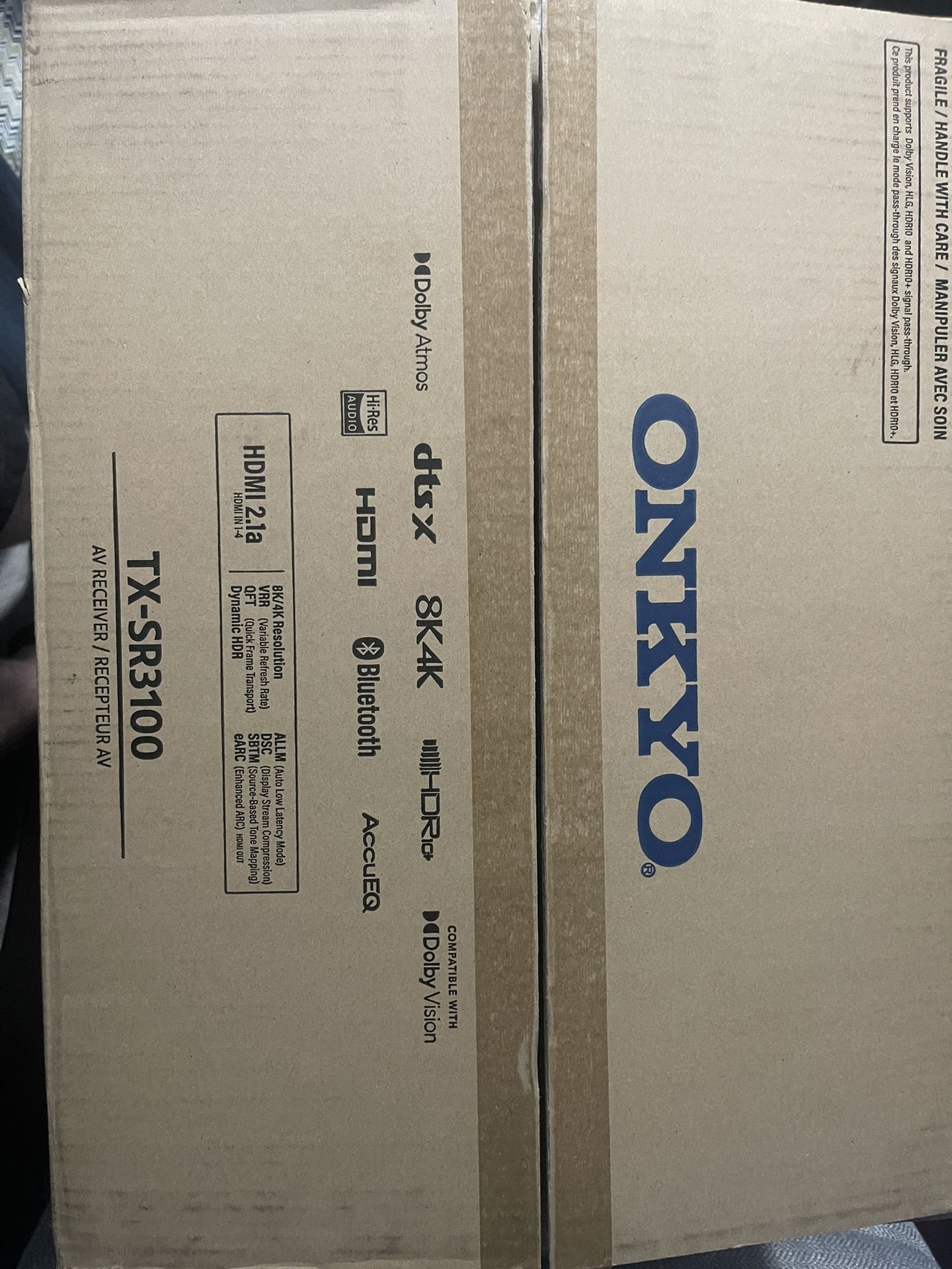 ONYKO AV Receiver TX-SR3100 - 155 W/ch - 5.2 Channel - 8K 4K Gaming