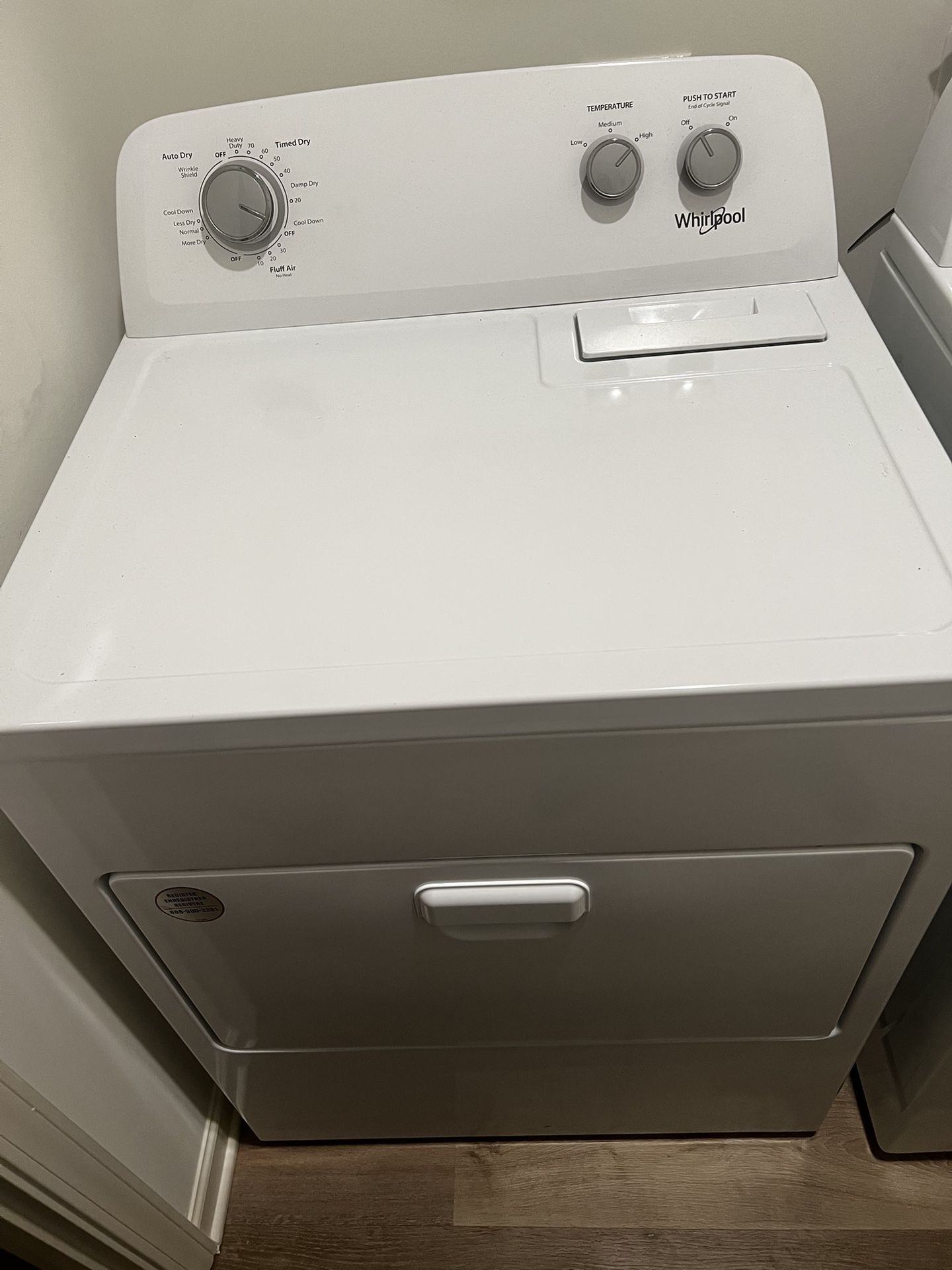 Whirlpool Washer And Dryer