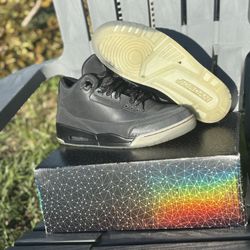 Nike Air Jordan Retro 3 “3Lab5” Black/infrared Size 10