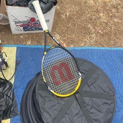 Wilson And TI S5 Tennis Rackets
