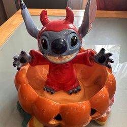 Disney Stitch Halloween Candy Dish