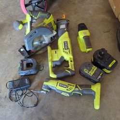 Ryobi power tools