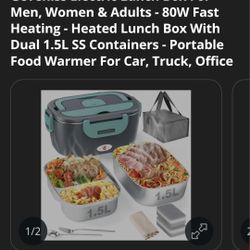 Lonchera Electrica ,conepcion Para Carro Y Casa