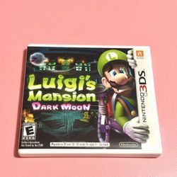 Luigi’s Mansion Dark Moon  3ds