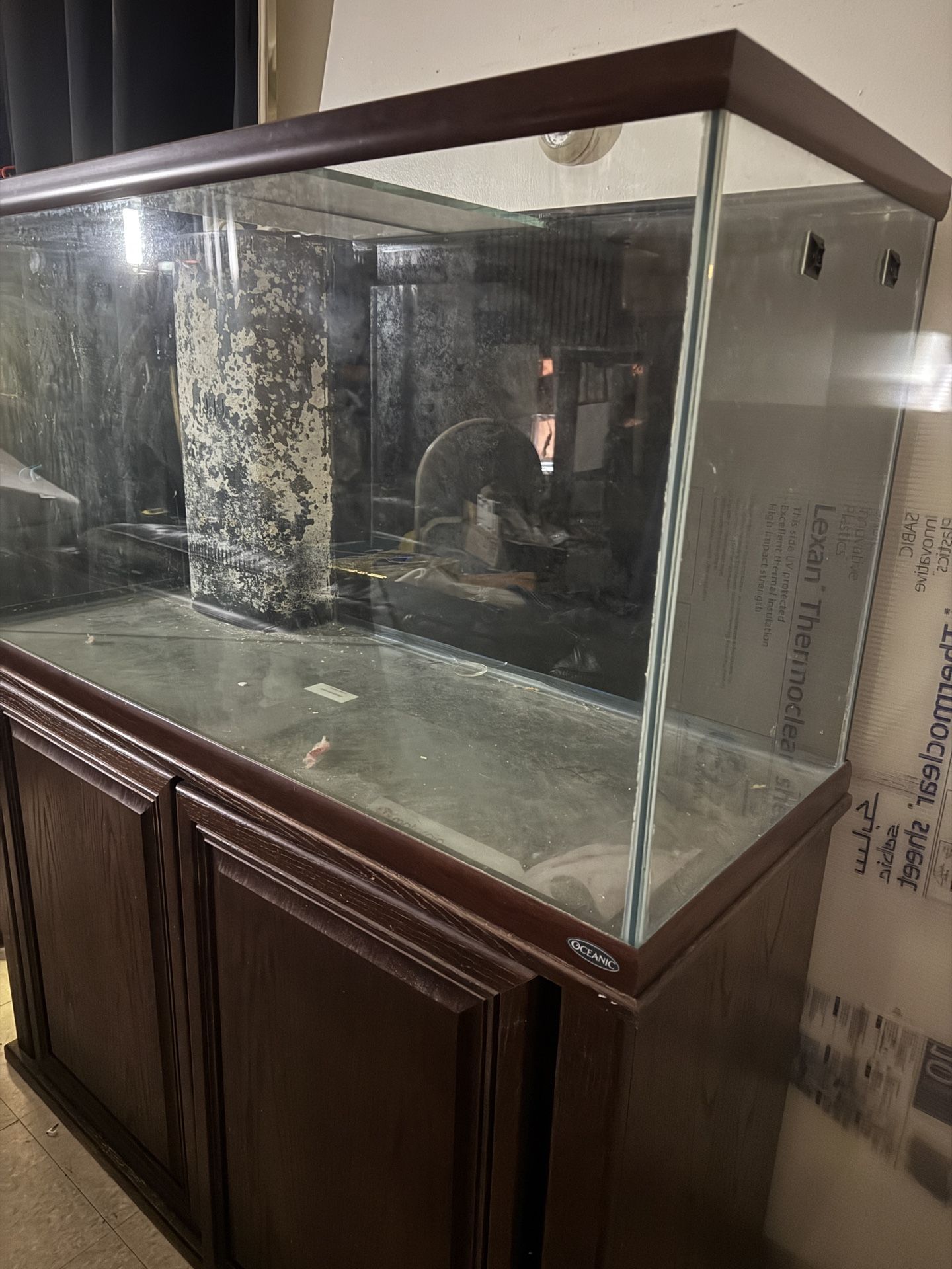 $99 For 90 Gallon Reef Tank And Stand