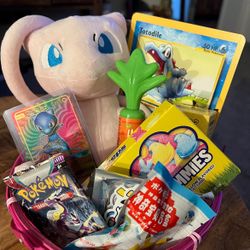 Pokemon Easter Basket ~ Pokemon Cards ~ Ultra Rare Collectibles 