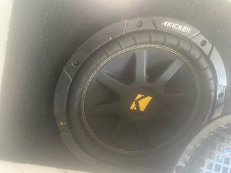 2 10” speakers